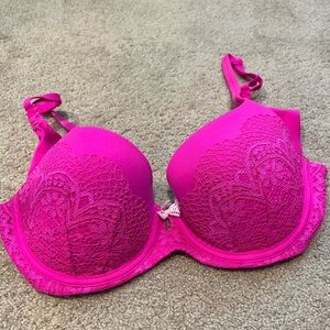 Hot Pink Bra